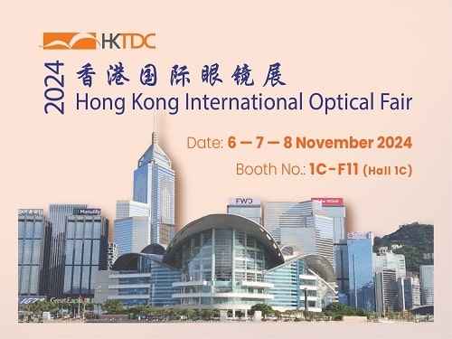 Supervision Optimax contact lens manufacturer participated in the HKIOF 2024 in Hong Kong